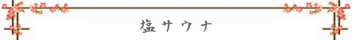 塩サウナ見出し